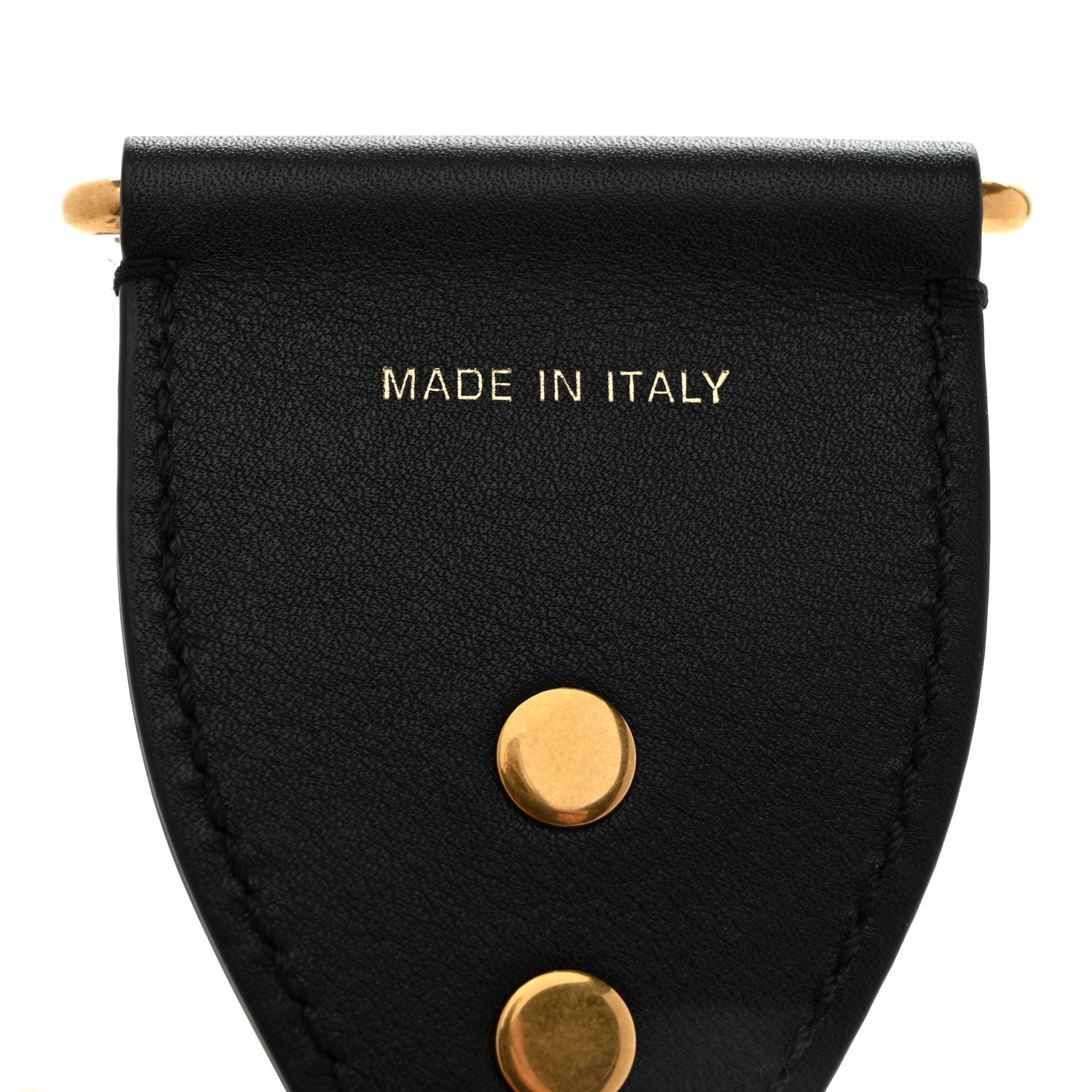 Christian Dior Canvas Embroidered Shoulder Strap Black 4 of 5