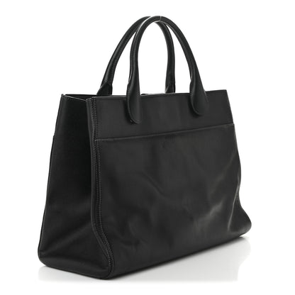 Chanel Caviar Medium Cerf Executive Shopper Tote Black 3 of 10