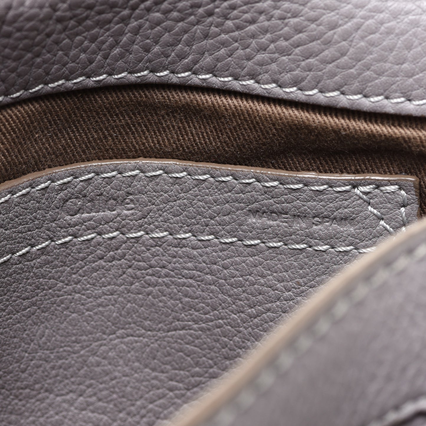 Calfskin Mini Marcie Round Crossbody Bag Cashmere Grey