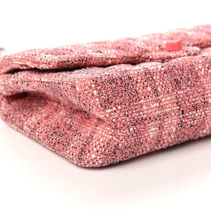 Chanel Tweed Quilted Resin 2.55 Reissue 226 Flap Pink 6 of 10