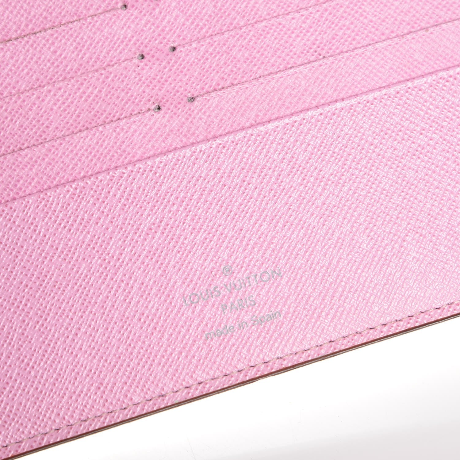 Louis Vuitton Monogram Multicolor Insolite Wallet White Litchi 6 of 8