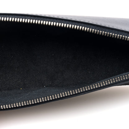 Louis Vuitton Monogram Eclipse Elizabeth Pencil Pouch Black 5 of 6