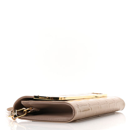 Louis Vuitton Vernis Rossmore MM Beige Poudre 4 of 11