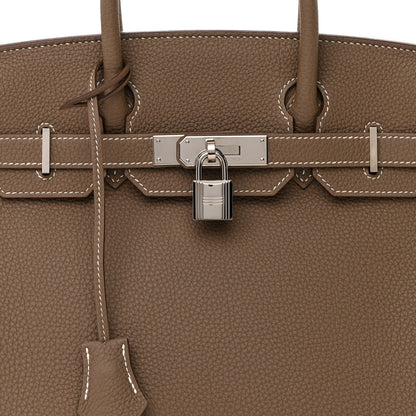 Hermes Togo Birkin 30 Etoupe 8 of 13