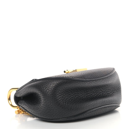Chloe Grained Lambskin Nano Drew Shoulder Bag Black 4 of 9