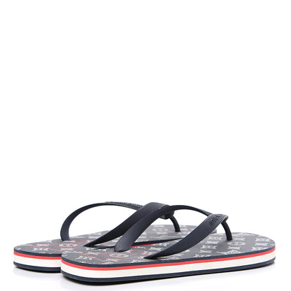 Louis Vuitton Rubber Mens Molitor Thong Sandals 8 Marine Rouge 4 of 8