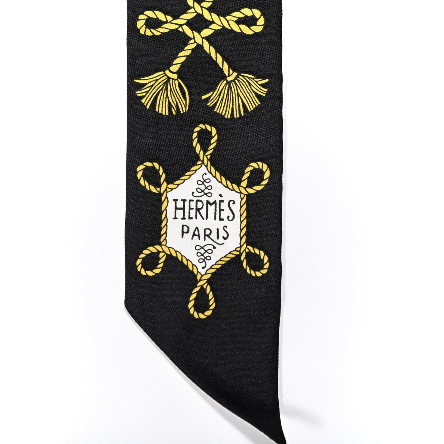 Silk Galons Et Brandebourg Twilly Black Gold White