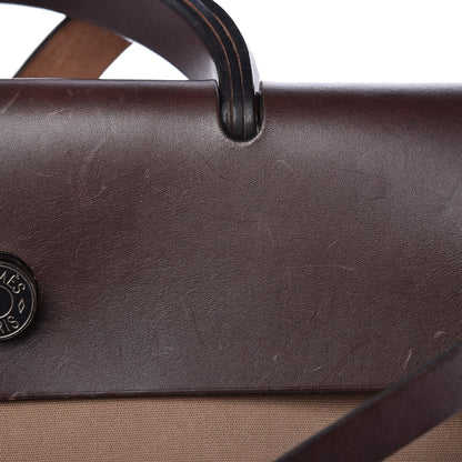 Hermes Toile Vache Hunter Herbag Zip 39 MM Etoupe Ebene 13 of 19