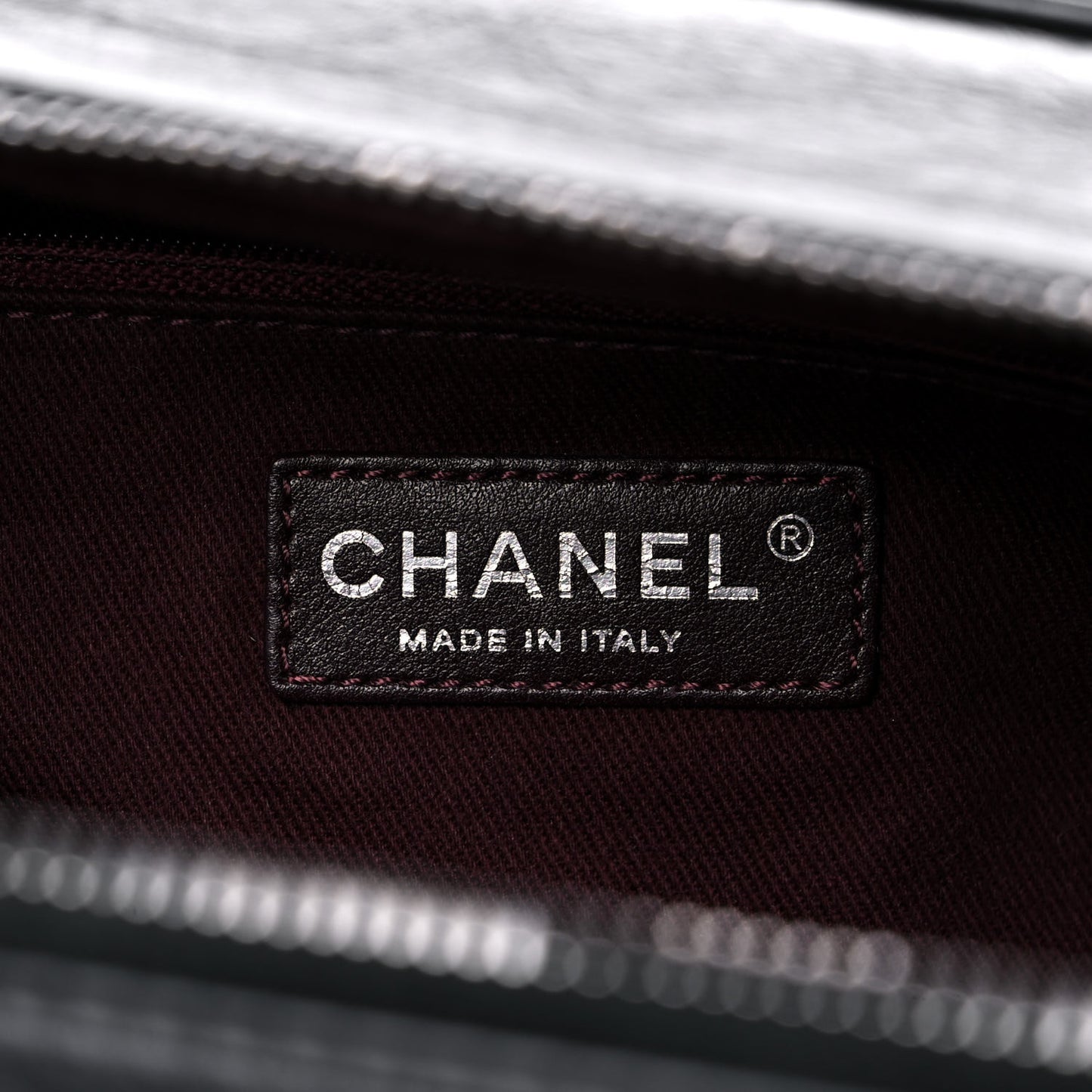 Aged Calfskin Small Bowling Bag Black