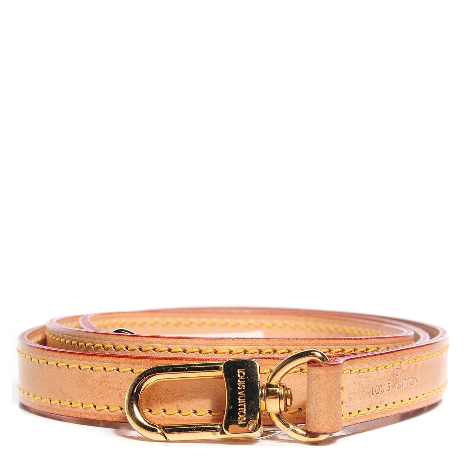 Louis Vuitton Vachetta Long Shoulder Strap VVN 1 of 5