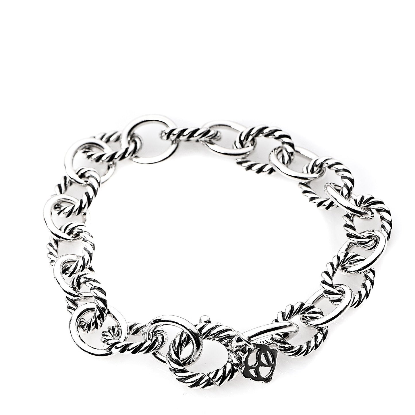 Sterling Silver 10mm Medium Oval Link Bracelet
