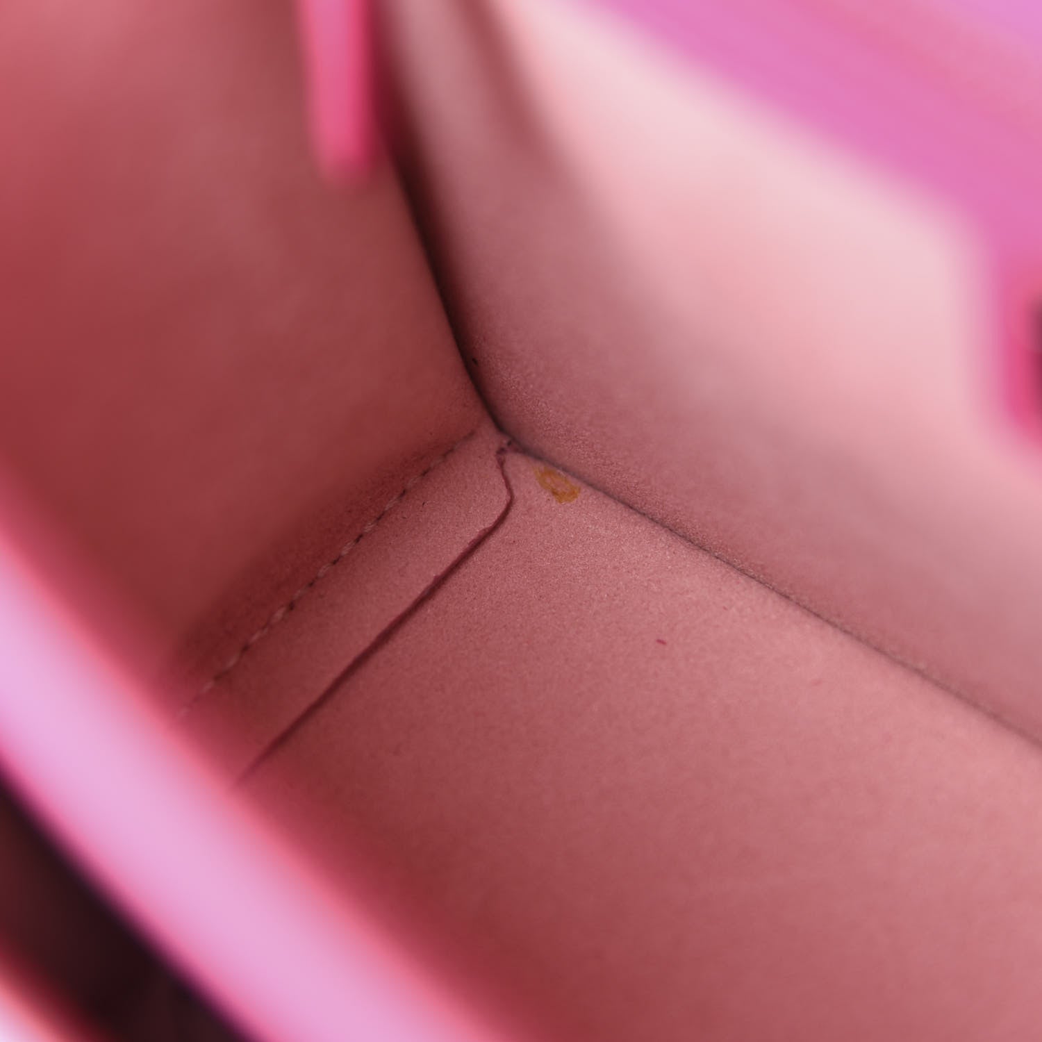 MCM Calfskin Studded Small Patricia Satchel Pink 10 of 12