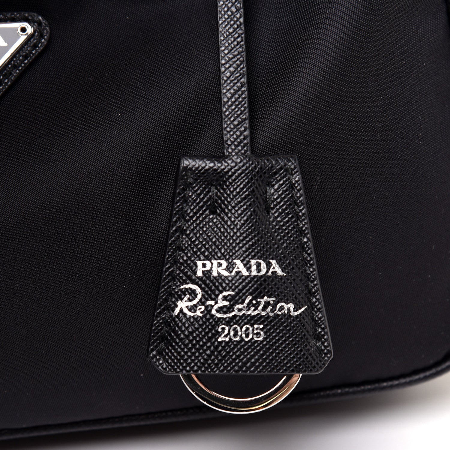 Prada Nylon Re-Edition 2005 Shoulder Bag Black 12 of 12