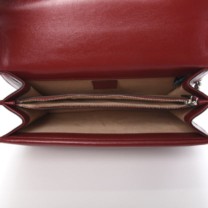 Gucci Tweed GG Monogram Small Dionysus Shoulder Bag Black White Romantic Cherry 4 of 9