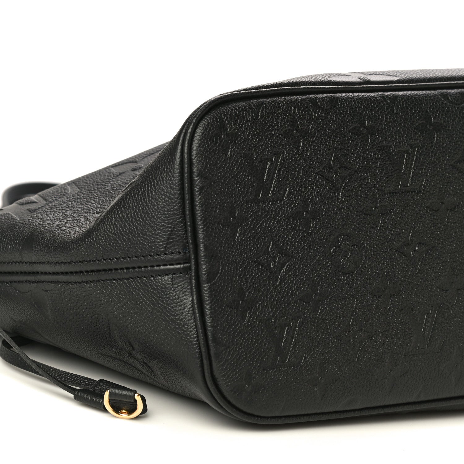 Louis Vuitton Empreinte Monogram Giant Neverfull MM Black 8 of 9