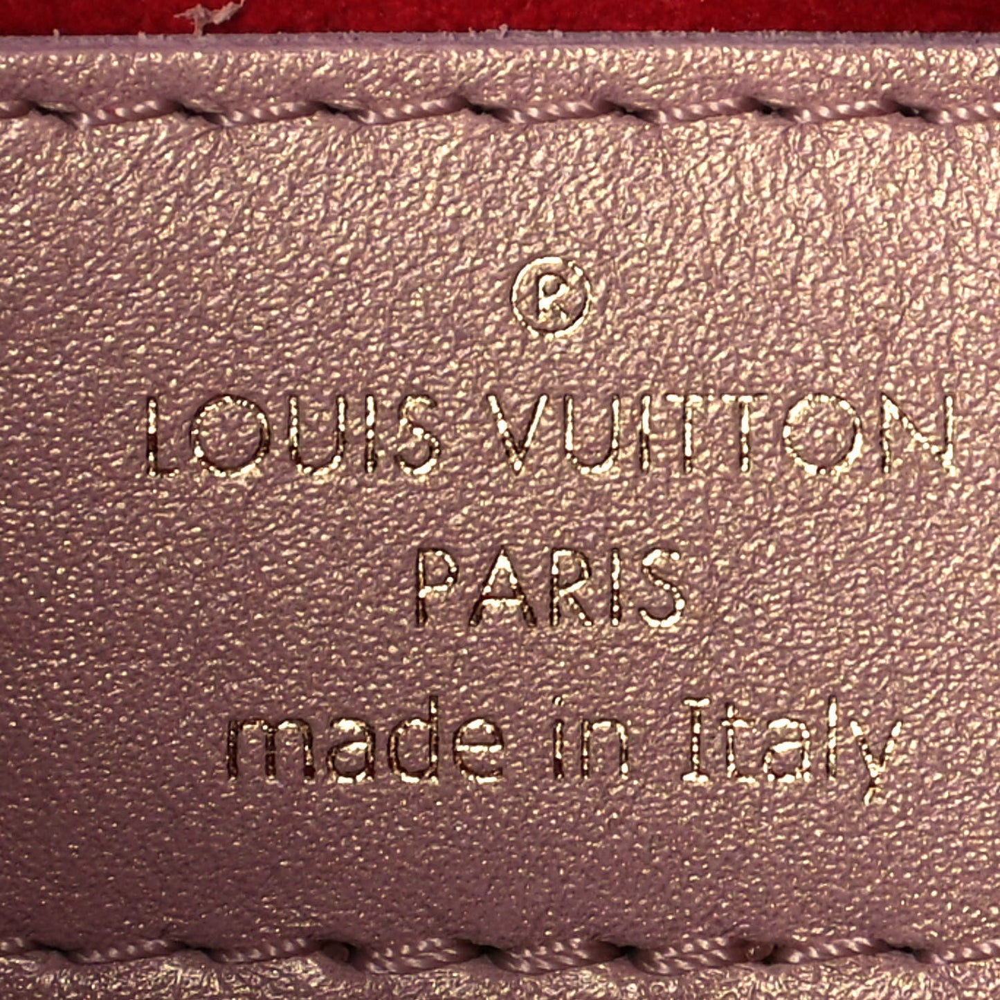 Lambskin Embossed Monogram Fall In Love Sac Coeur Light Pink