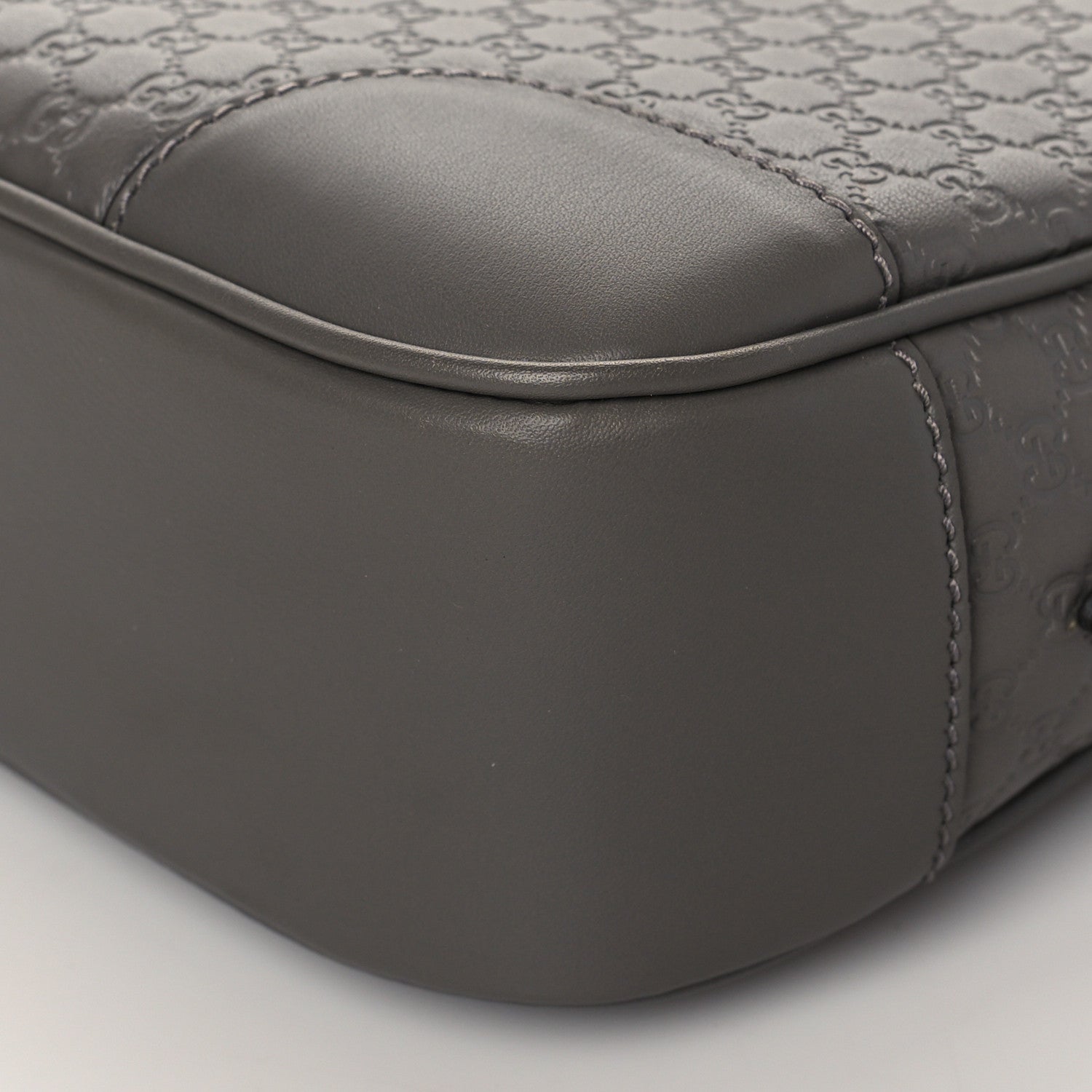 Gucci Microguccissima Mini Bree Messenger Bag Grey 12 of 12
