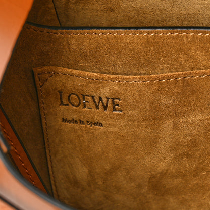 Loewe Calfskin Small Gate Crossbody Bag Tan Sky Blue 6 of 9