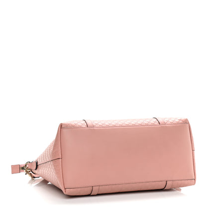 Gucci Soft Microguccissima Large Dome Satchel Soft Pink 5 of 12