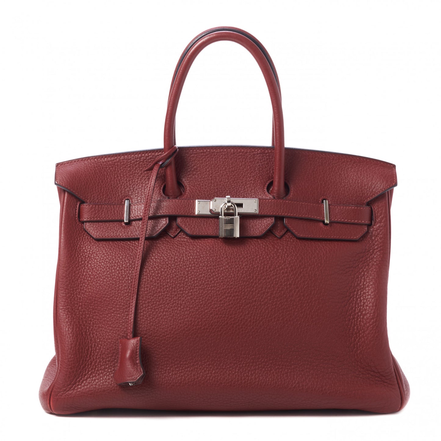 Taurillon Clemence Birkin 35 Rouge H