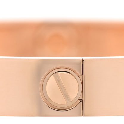 Cartier 18K Pink Gold 4 Diamond LOVE Bracelet 16 4 of 6