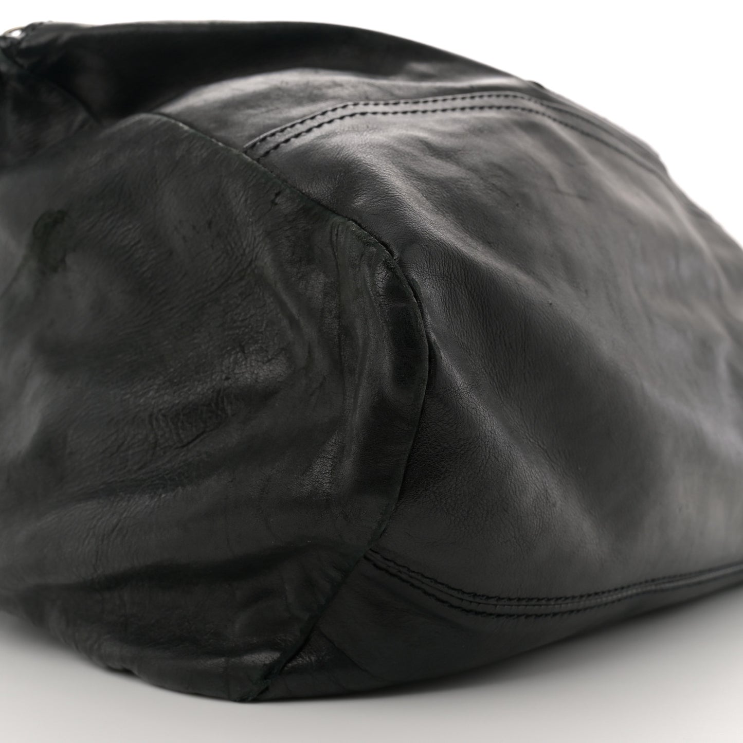 Calfskin Medium Braided Pandora Black