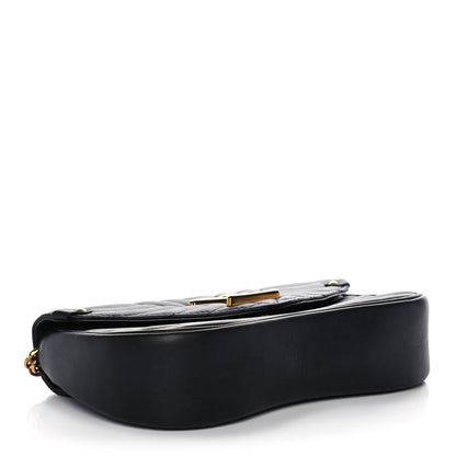 Louis Vuitton Calfskin New Wave Chain MM Black 4 of 14