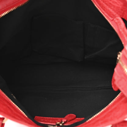 Balenciaga Agneau Giant 12 Rose Gold Hardware Town Rouge Coquelicot 5 of 11