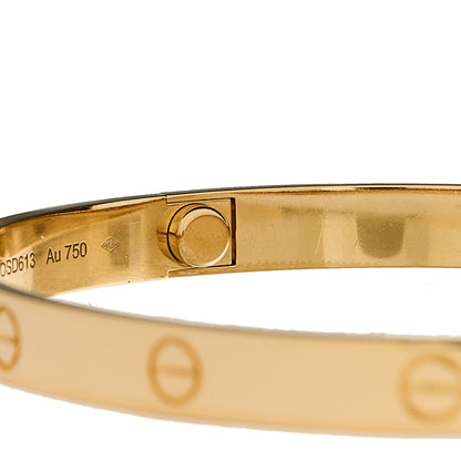 Cartier 18K Yellow Gold LOVE Bracelet 21 5 of 8