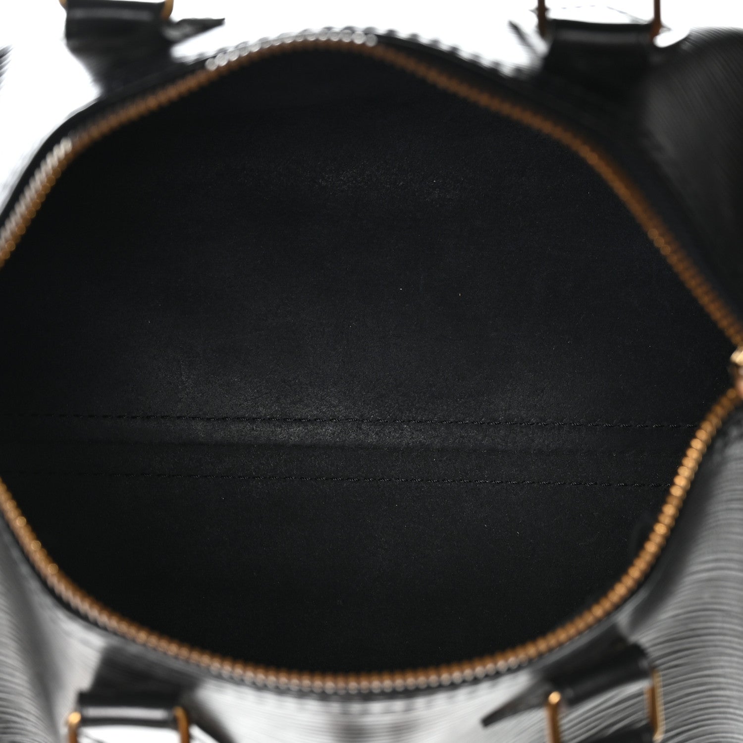 Louis Vuitton Epi Speedy 25 Black 5 of 11