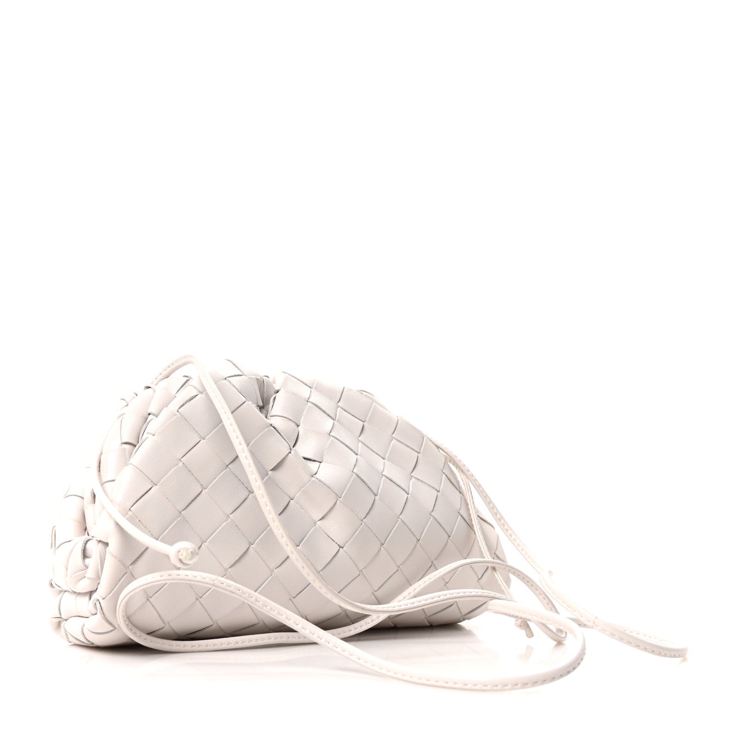 Bottega Veneta Nappa Intrecciato The Mini Pouch Chalk 3 of 9