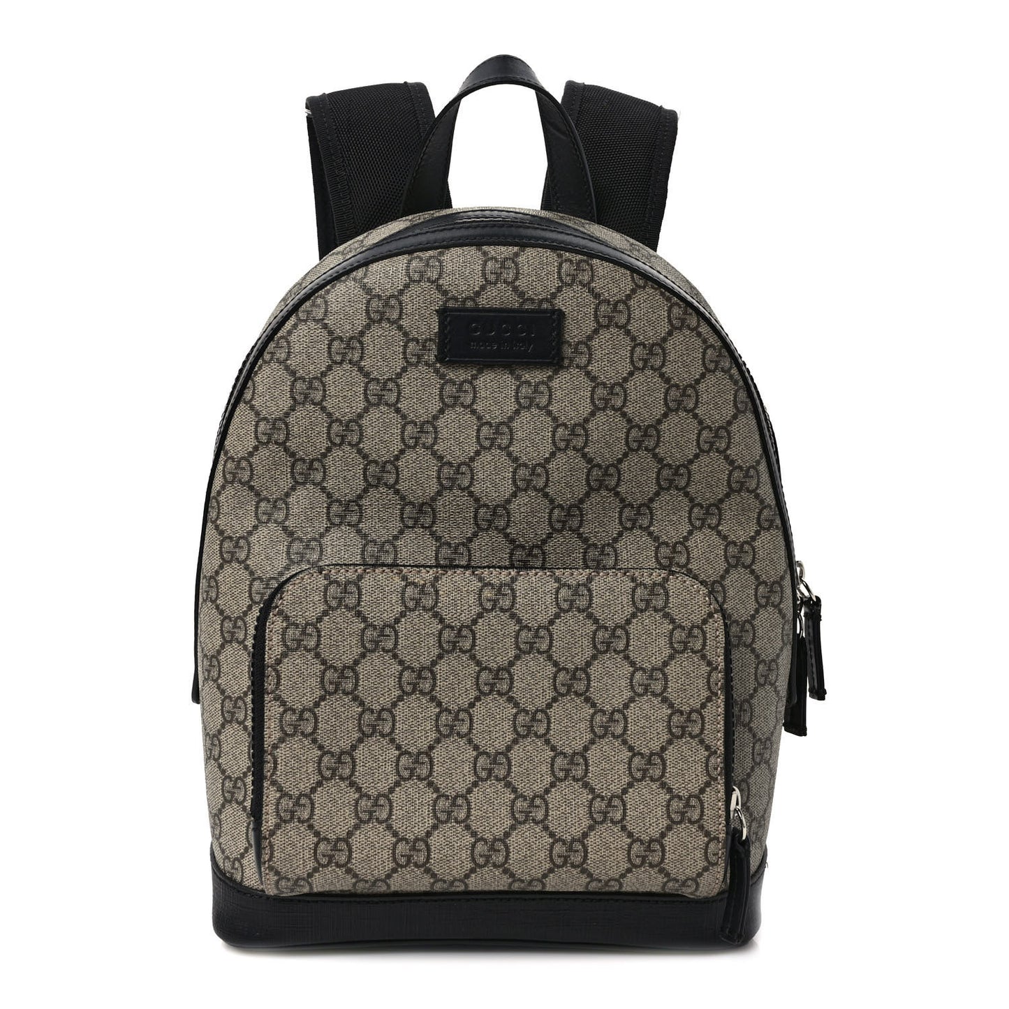 GG Supreme Monogram Small Eden Day Backpack Black