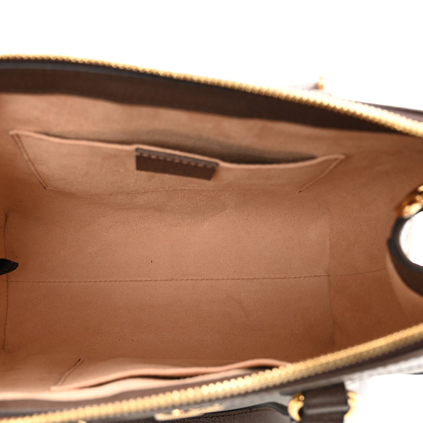 GG Supreme Monogram Small Ophidia Tote Bag Brown