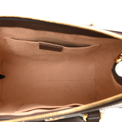 Gucci GG Supreme Monogram Small Ophidia Tote Bag Brown 6 of 10