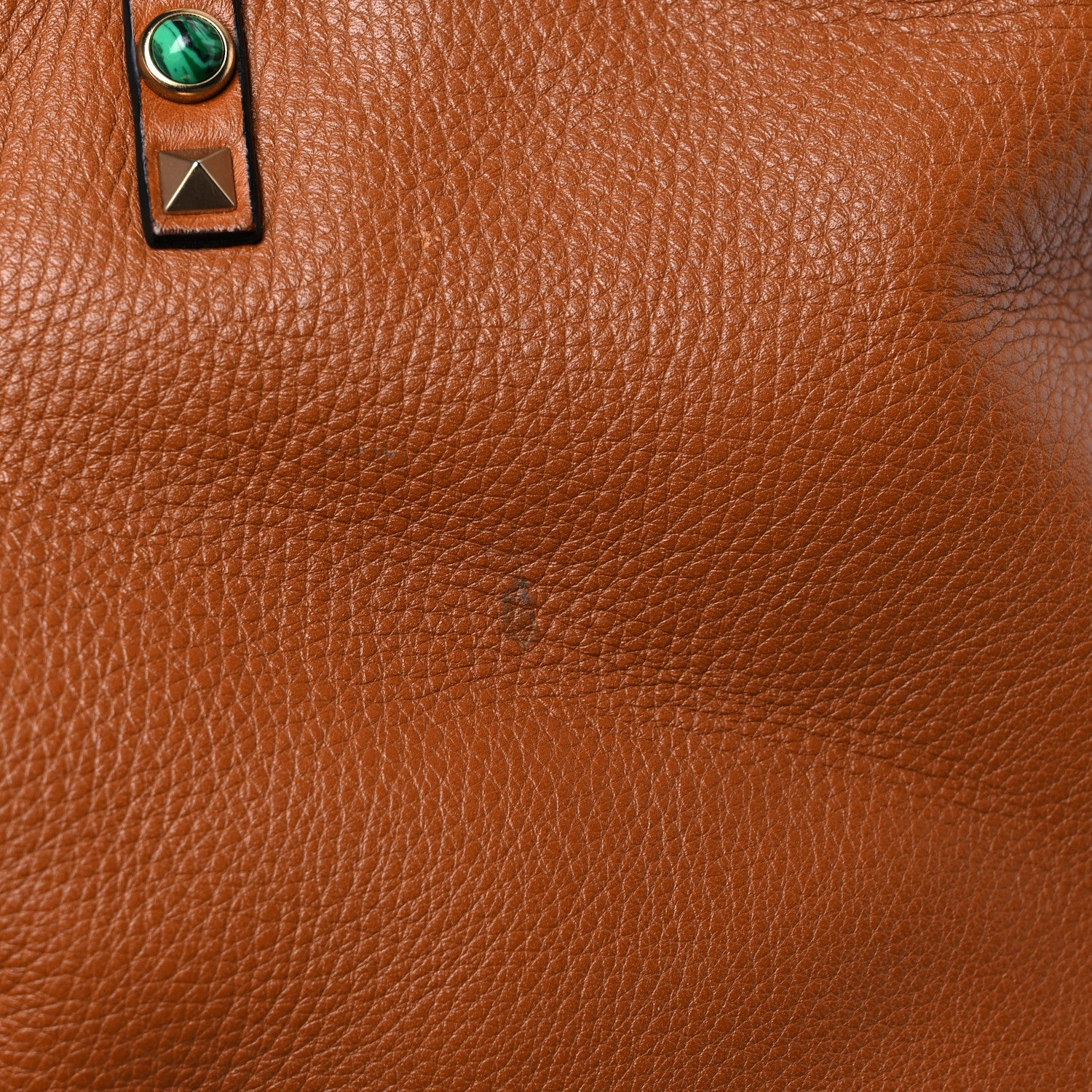 Valentino Garavani Stampa Alce Calfskin Medium Guitar Strap Rockstud Rolling Reversible Tote Light Cuir Rubin 11 of 29
