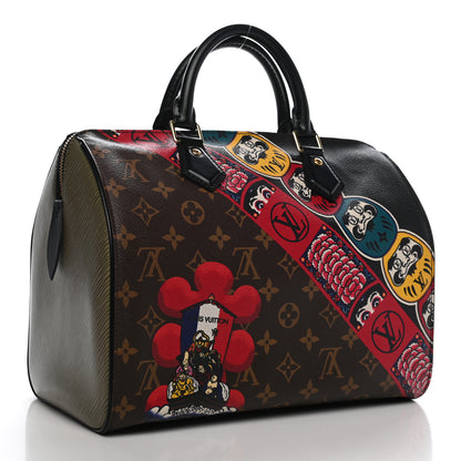 Louis Vuitton Monogram Kabuki Speedy 30 3 of 6