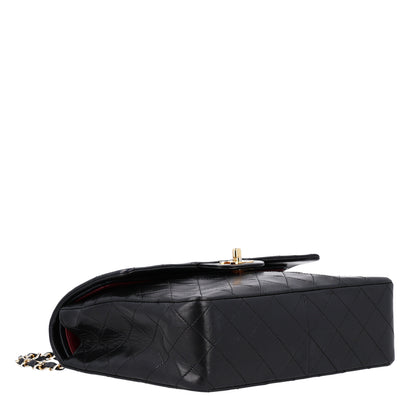 Chanel Lambskin Quilted Medium Double Flap Black 4 of 11