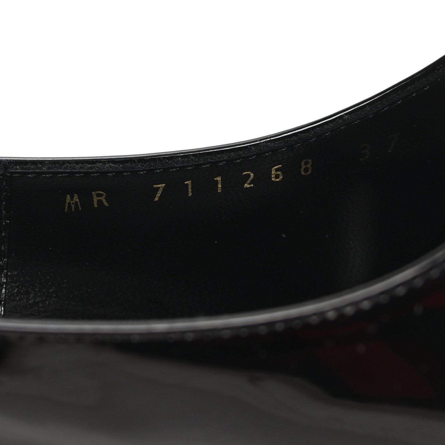 Saint Laurent Patent Instinct Pumps 37 Black 9 of 10