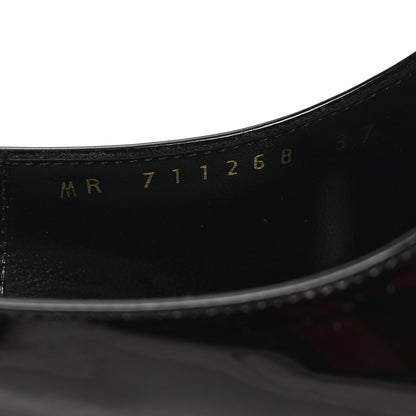 Saint Laurent Patent Instinct Pumps 37 Black 9 of 10