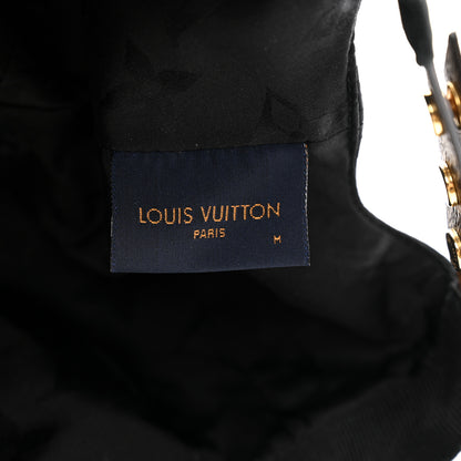 Louis Vuitton Polyester Silk Monogram LV Get Ready Cap M Black 8 of 11