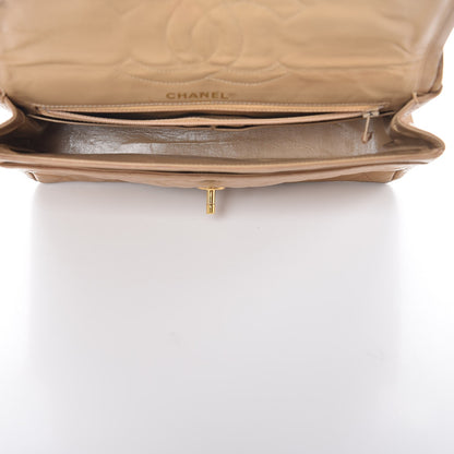 Chanel Lambskin Quilted Medium Single Flap Beige 6 of 22