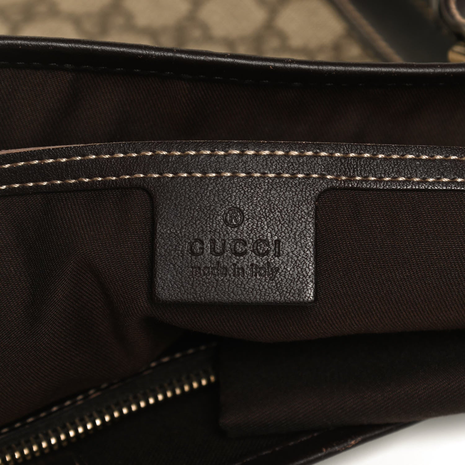 Gucci GG Plus Monogram Joy Vertical Tote Dark Brown 6 of 15
