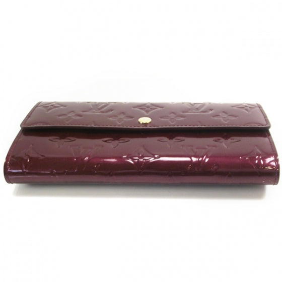 Louis Vuitton Vernis Sarah Wallet Amarante 4 of 7