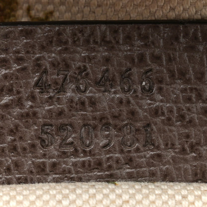 Gucci GG Supreme Monogram Web Neo Vintage Shoulder Bag Beige New Acero Crop 7 of 15