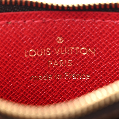 Louis Vuitton Damier Ebene Recto Verso Card Holder Red 6 of 7