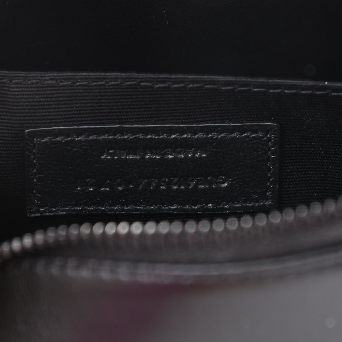 Calfskin Matelasse Monogram Lou Camera Bag Black