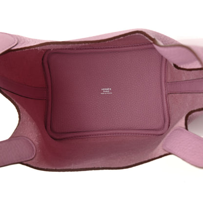 Hermes Taurillon Clemence Picotin Lock 18 PM Mauve Sylvestre 5 of 11