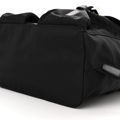 Prada Re-Nylon Saffiano Medium Backpack Black 9 of 9