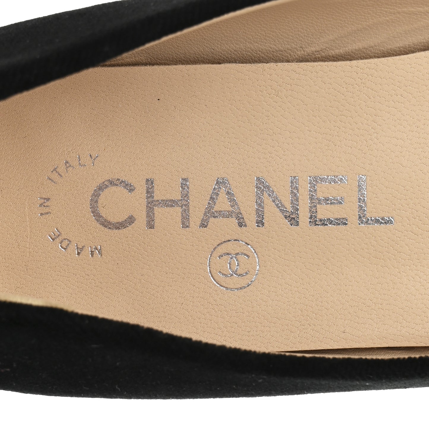 Velvet Camellia Ballerina Flats 36.5 Black
