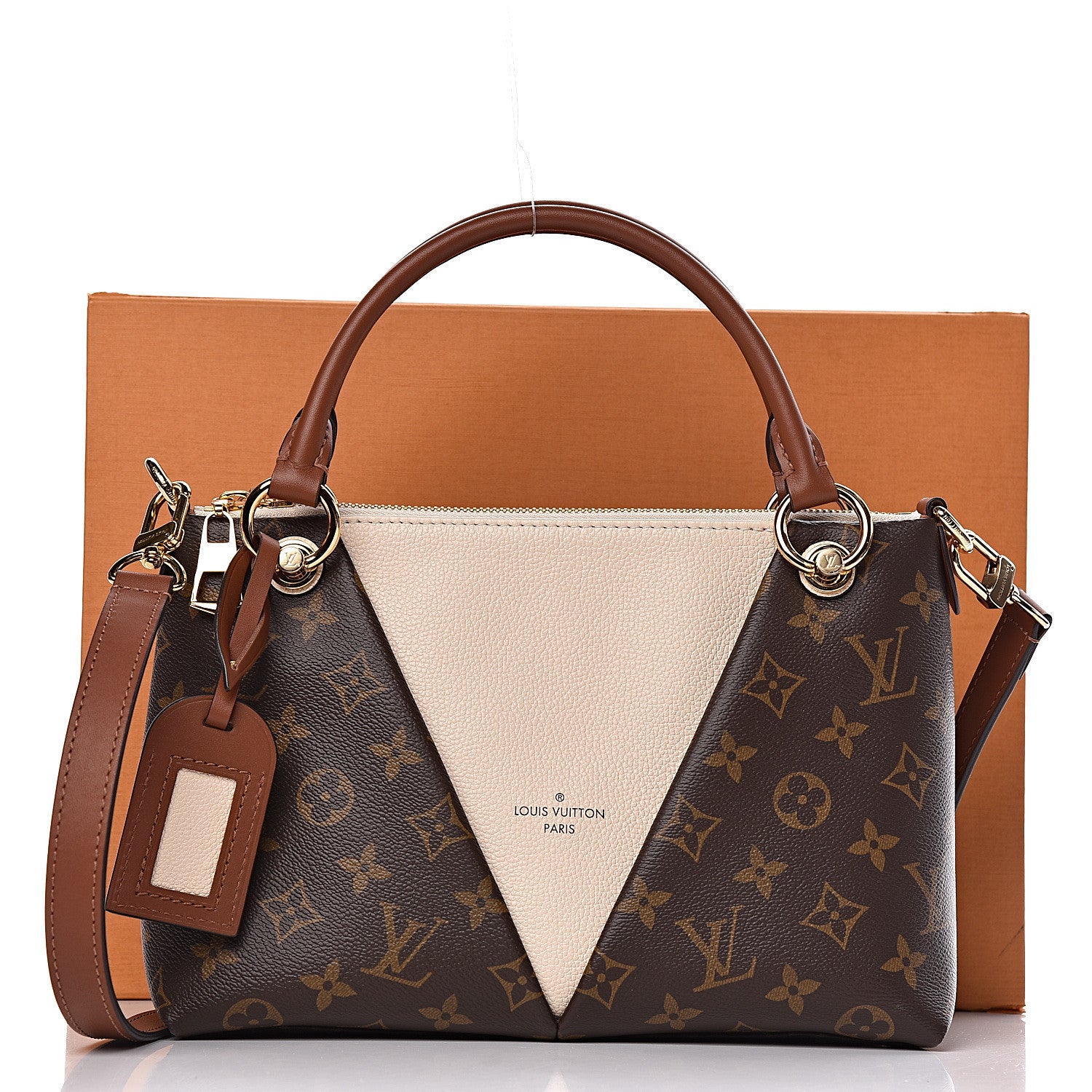 Louis Vuitton Monogram V Tote BB Creme 11 of 11